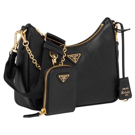 prada 1 6|gold Prada bag.